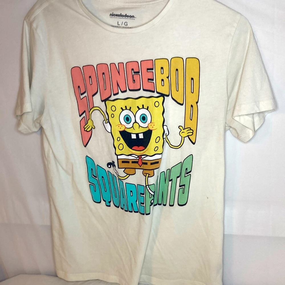 Large Sponge bob square pants shirt